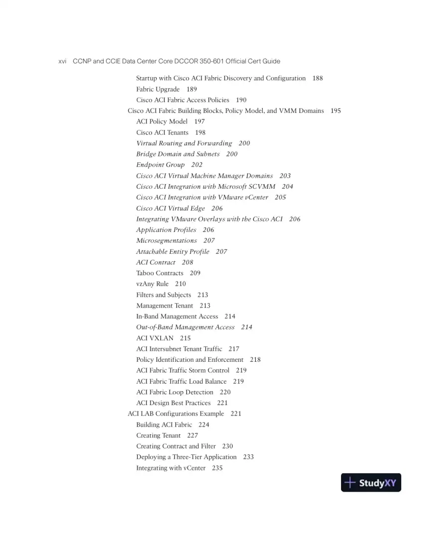 CCNP and CCIE Data Center Core DCCOR 350-601 Official Cert Guide (2023), page 18
