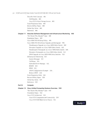 CCNP and CCIE Data Center Core DCCOR 350-601 Official Cert Guide (2023) - Page 24 preview image