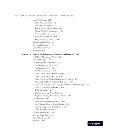 CCNP and CCIE Data Center Core DCCOR 350-601 Official Cert Guide (2023) - Page 26 preview image