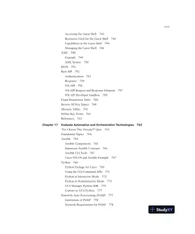 CCNP and CCIE Data Center Core DCCOR 350-601 Official Cert Guide (2023) - Page 29 preview image