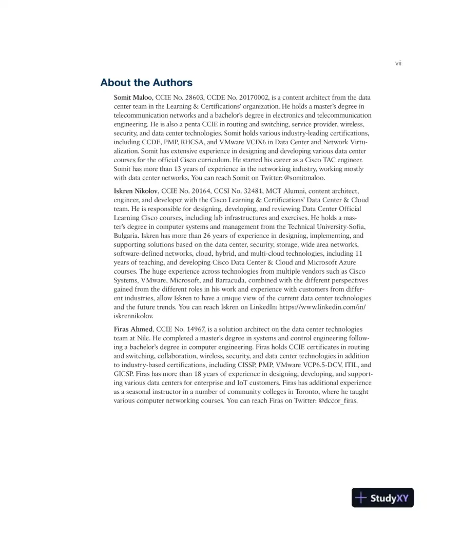 CCNP and CCIE Data Center Core DCCOR 350-601 Official Cert Guide (2023), page 9