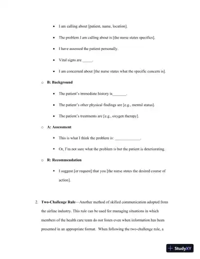 Class Notes For Understanding the Essentials of Critical Care Nursing, 2nd Edition - Page 16 preview image