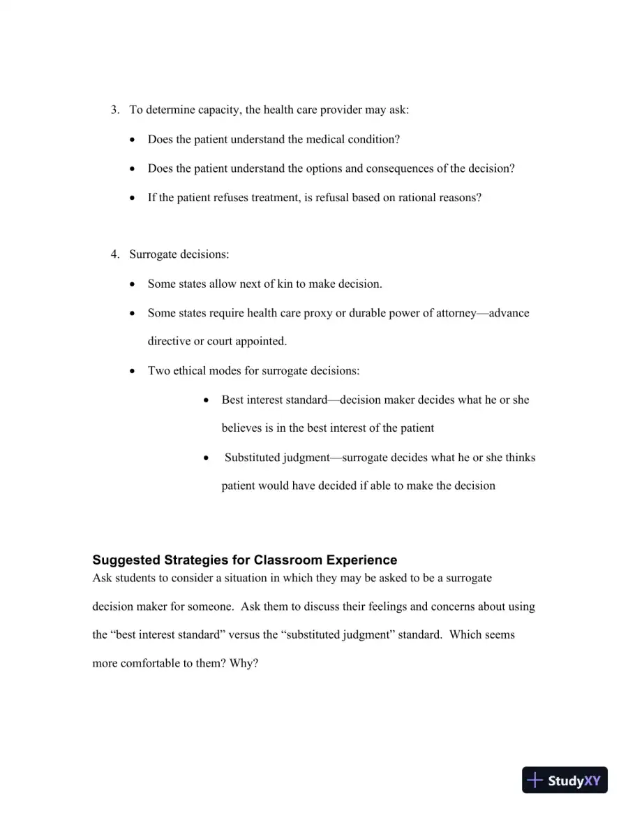 Class Notes For Understanding the Essentials of Critical Care Nursing, 2nd Edition, page 21