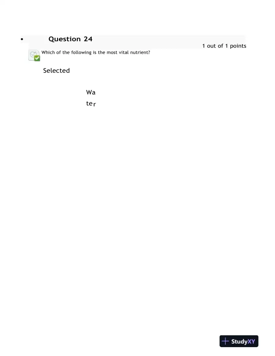 2023 NURS6512 Health Assessment Midterm Exam With Answers (100 Solved Questions), page 12