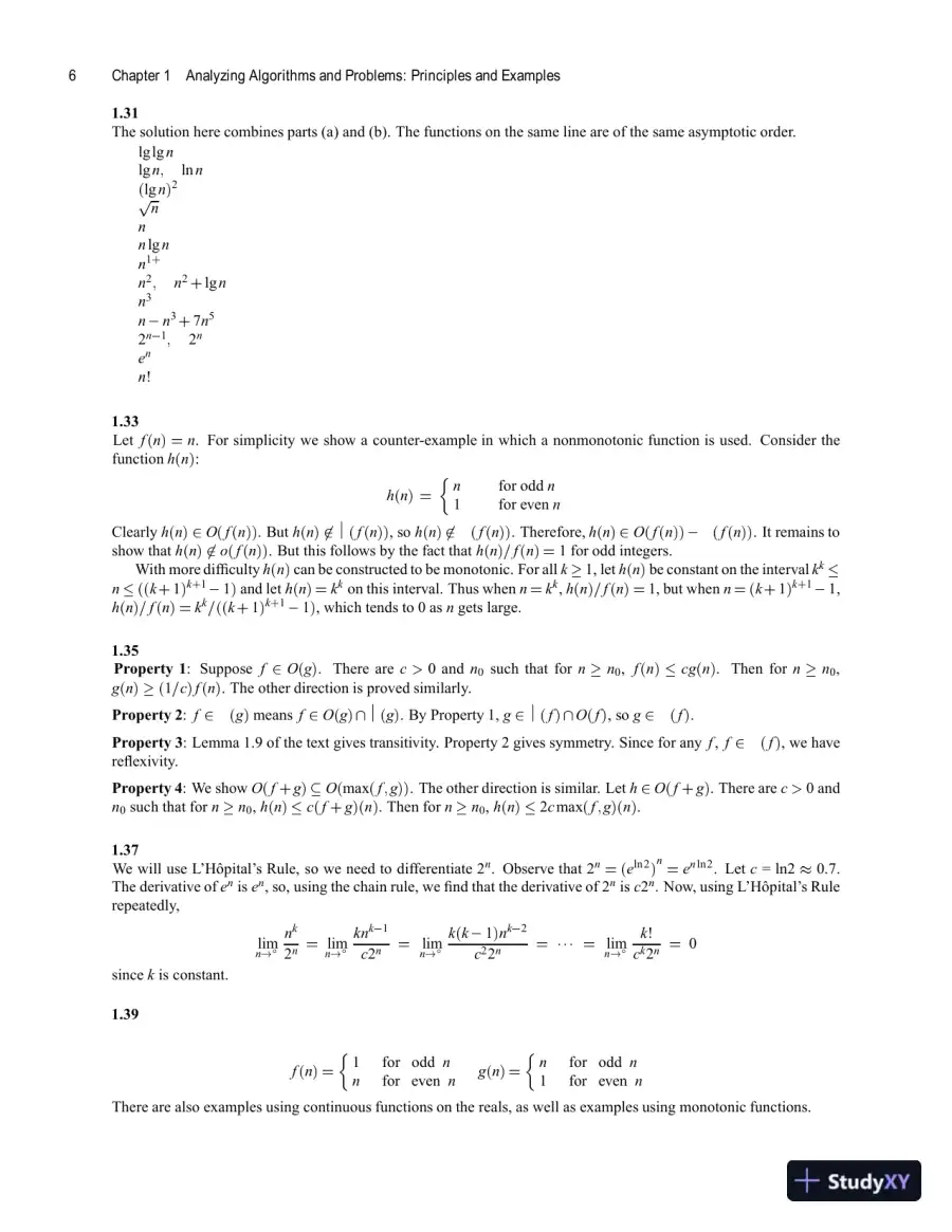 Solution Manual for Computer Algorithms: Introduction to Design and Analysis, 3rd Edition, page 13