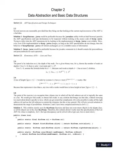 Solution Manual for Computer Algorithms: Introduction to Design and Analysis, 3rd Edition - Page 16 preview image
