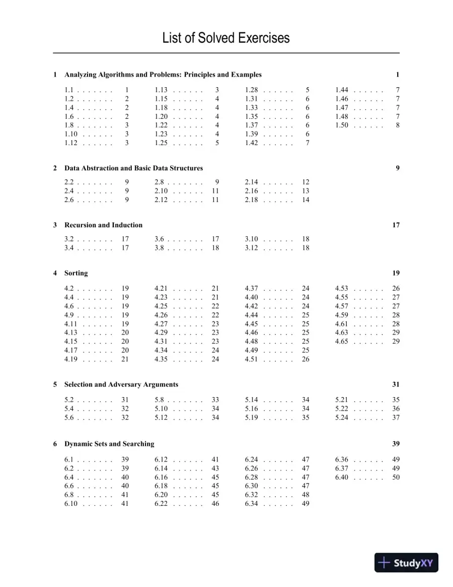 Solution Manual for Computer Algorithms: Introduction to Design and Analysis, 3rd Edition, page 4