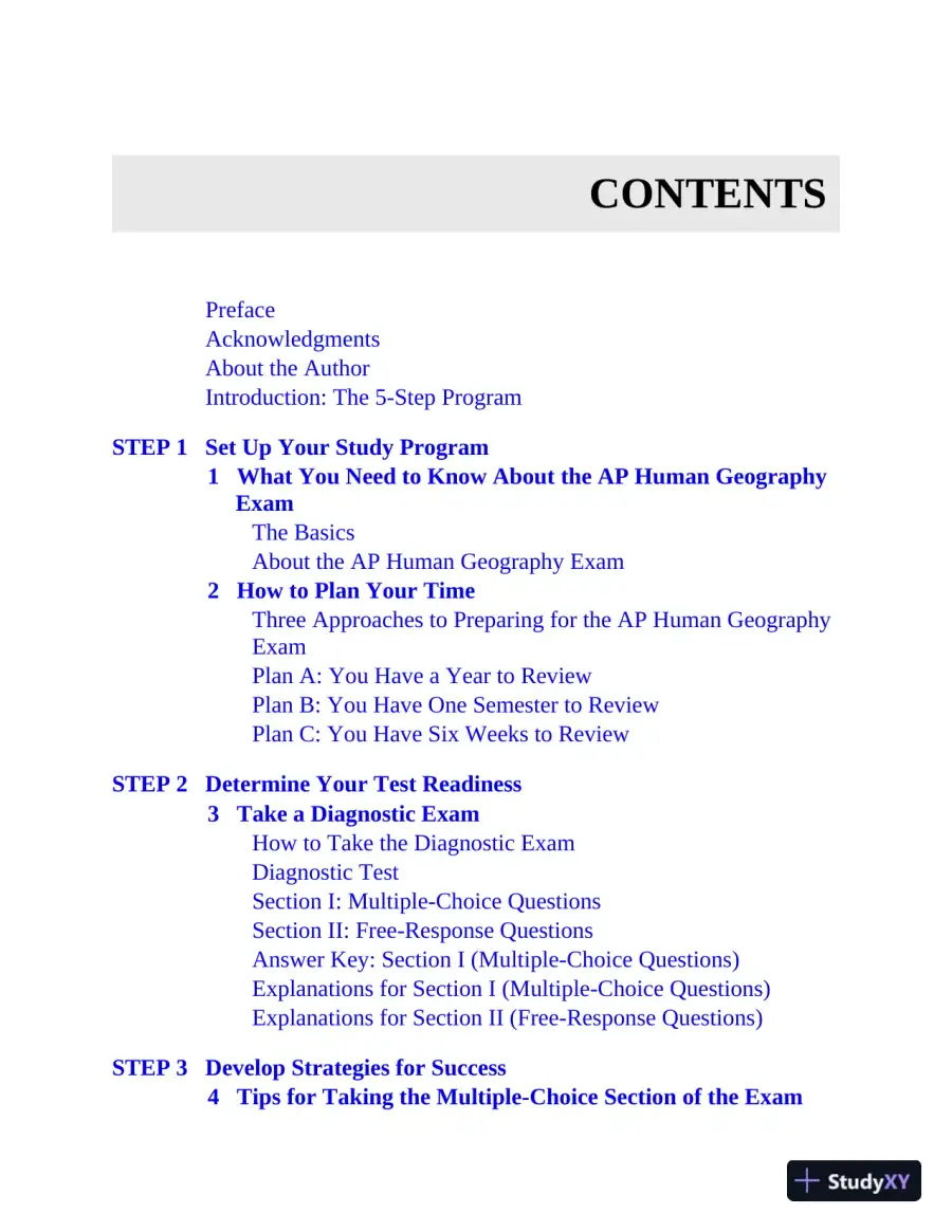 5 Steps to a 5: AP Human Geography 2024 (2024), page 11