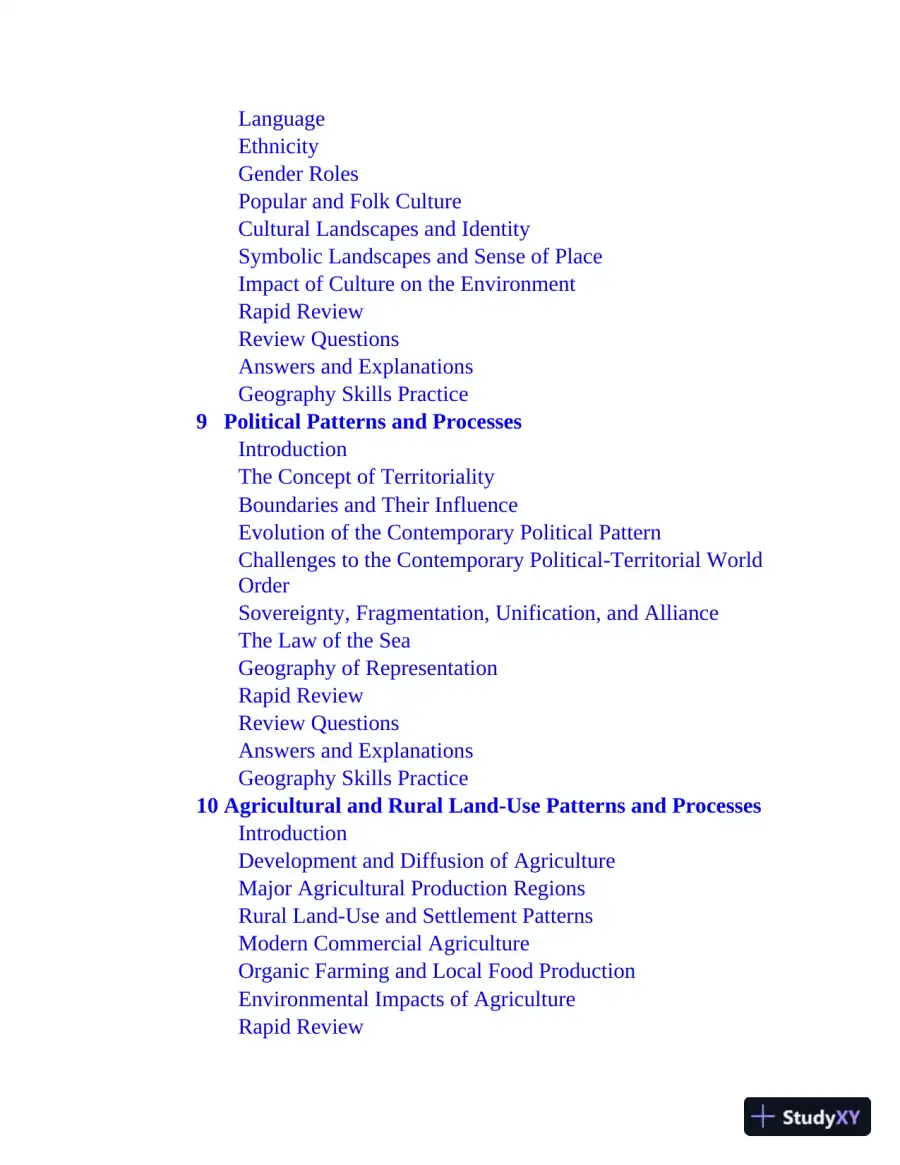 5 Steps to a 5: AP Human Geography 2024 (2024), page 13