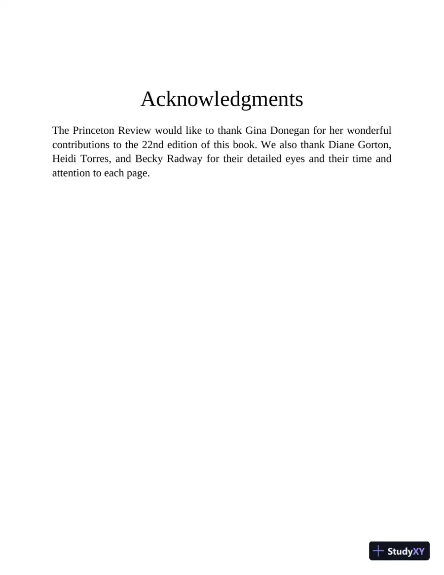 Princeton Review AP U.S. Government and Politics Premium Prep, 22nd Edition: 6 Practice Tests + Complete Content Review, Premium Edition (2023), page 6