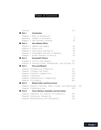 Solution Manual for Economics, 13th Edition - Page 1 preview image