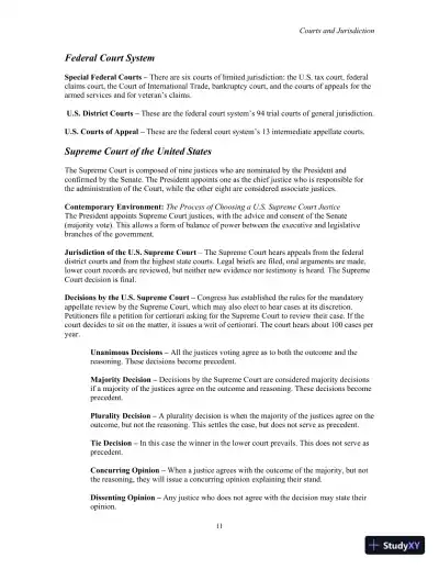 Class Notes for Business Law, 8th Edition - Page 12 preview image