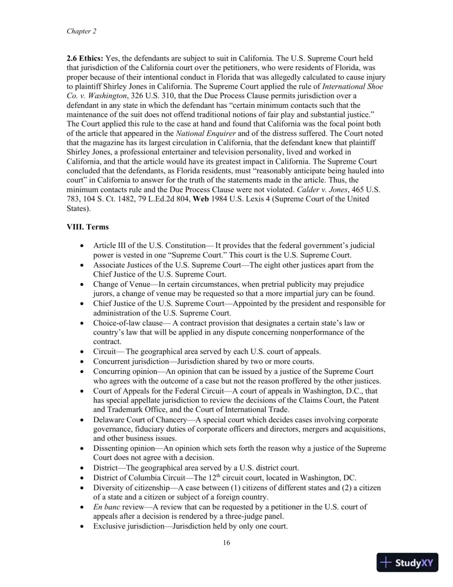 Class Notes for Business Law, 8th Edition, page 17