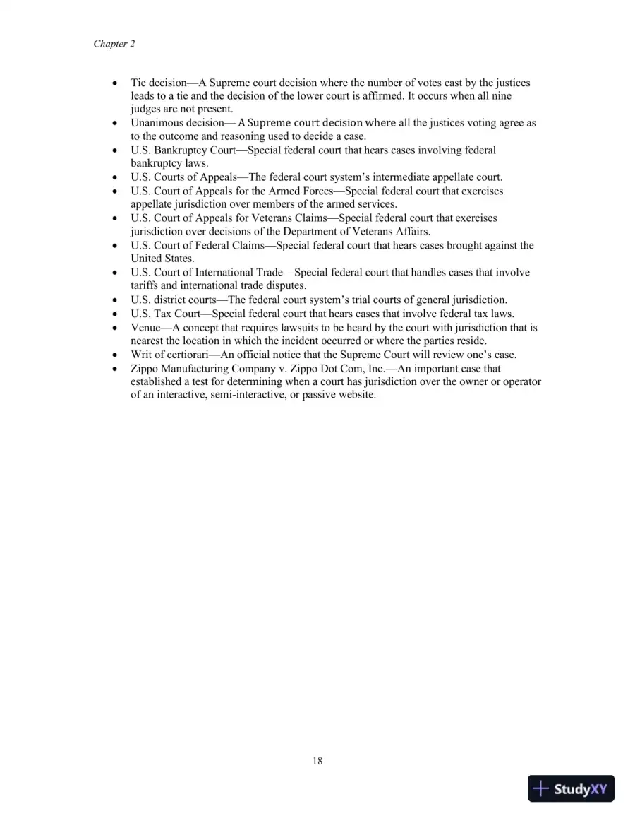Class Notes for Business Law, 8th Edition, page 19