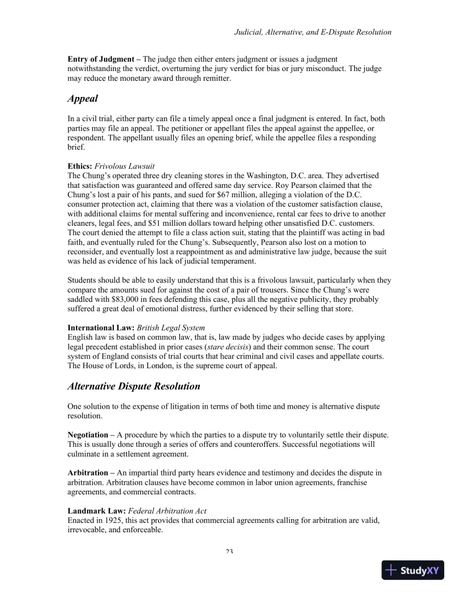 Class Notes for Business Law, 8th Edition, page 24