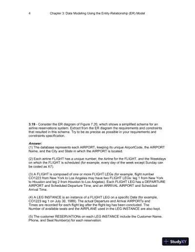 Solution Manual for Fundamentals of Database Systems , 7th Edition - Page 10 preview image