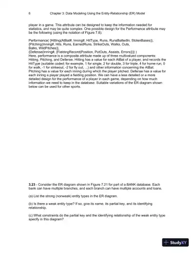 Solution Manual for Fundamentals of Database Systems , 7th Edition - Page 12 preview image