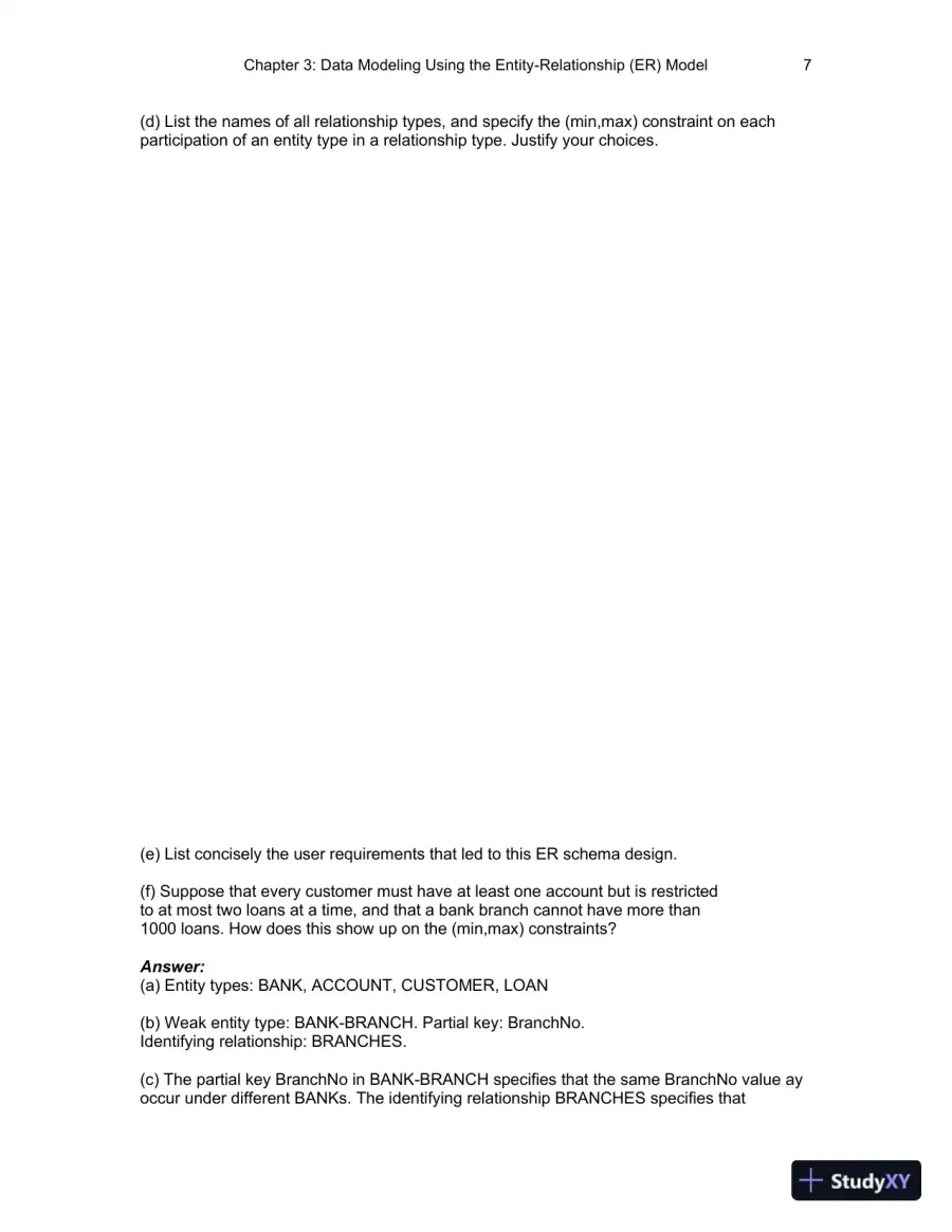 Solution Manual for Fundamentals of Database Systems , 7th Edition, page 13