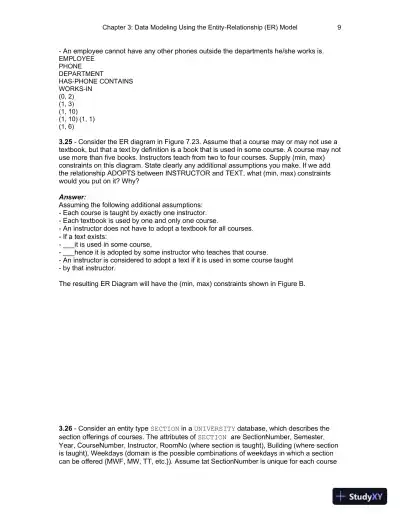 Solution Manual for Fundamentals of Database Systems , 7th Edition - Page 15 preview image