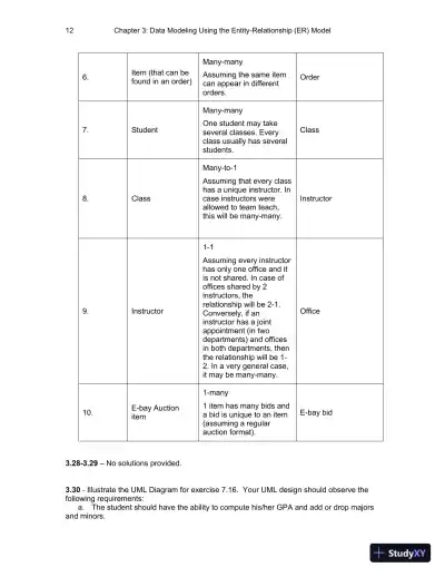 Solution Manual for Fundamentals of Database Systems , 7th Edition - Page 18 preview image