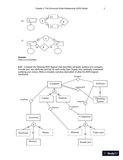 Solution Manual for Fundamentals of Database Systems , 7th Edition - Page 25 preview image