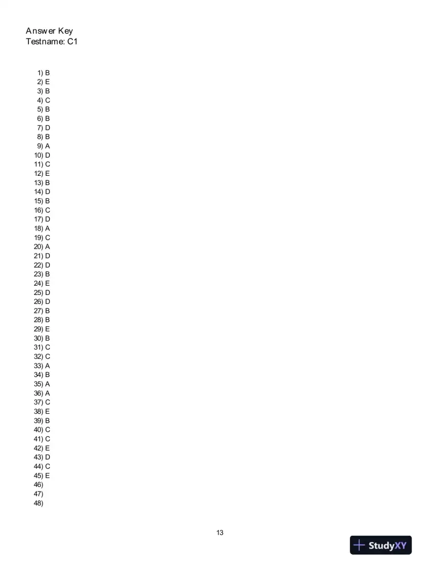 Microbiology, An Introduction , 10th Edition Test Bank, page 14