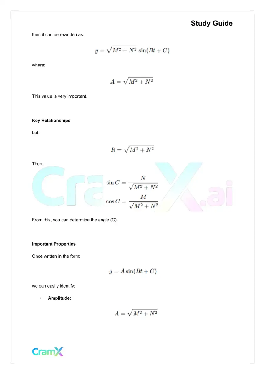 Trigonometry - Additional Topic, page 5