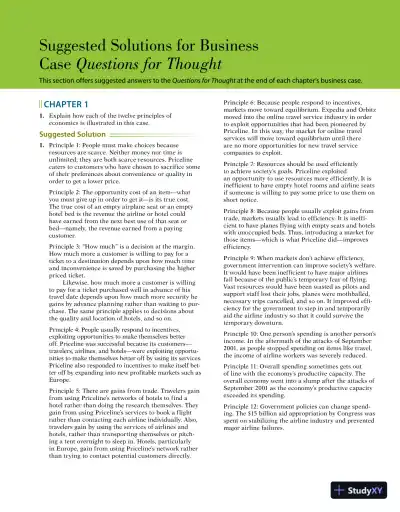 Solution Manual for Macroeconomics, 5th Edition - Page 1 preview image