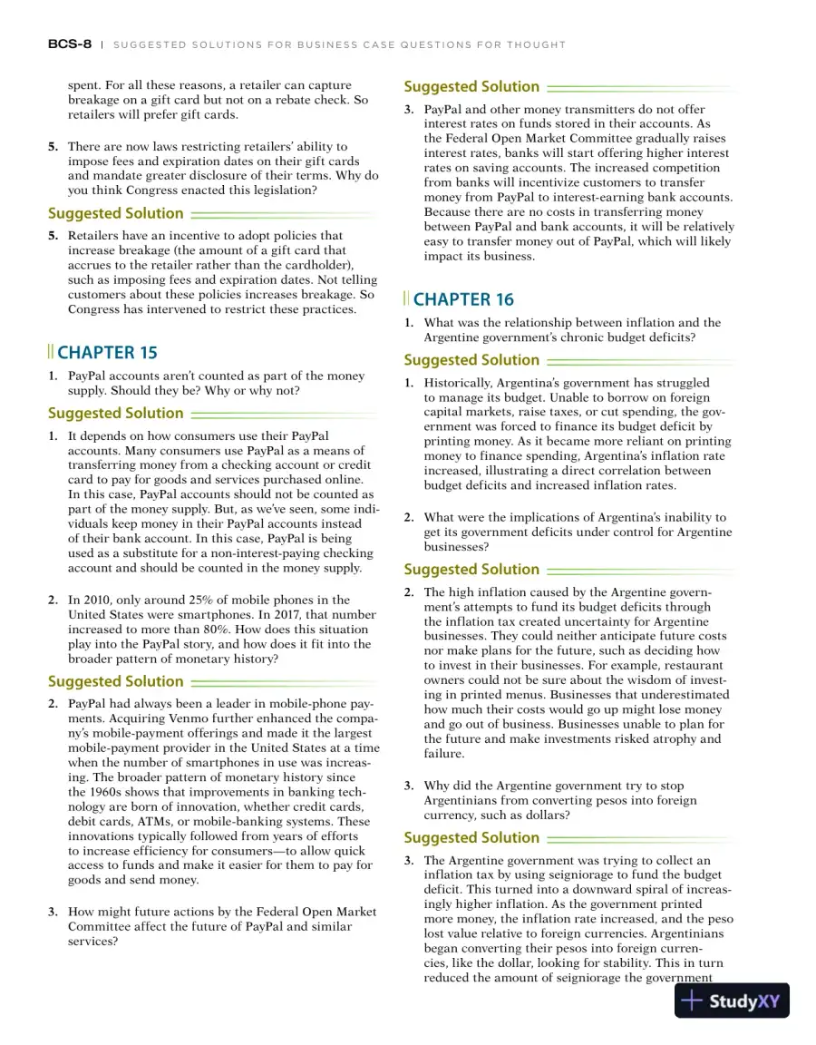 Solution Manual for Macroeconomics, 5th Edition, page 9