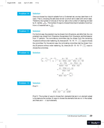 Solution Manual for Discrete Mathematics for Computer Scientists, 1st Edition - Page 10 preview image