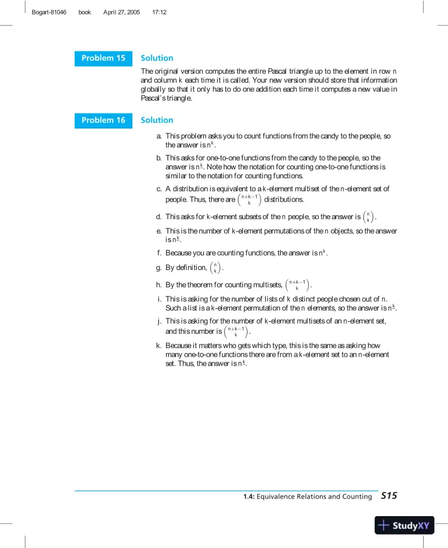 Solution Manual for Discrete Mathematics for Computer Scientists, 1st Edition, page 16