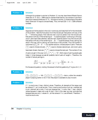 Solution Manual for Discrete Mathematics for Computer Scientists, 1st Edition - Page 7 preview image