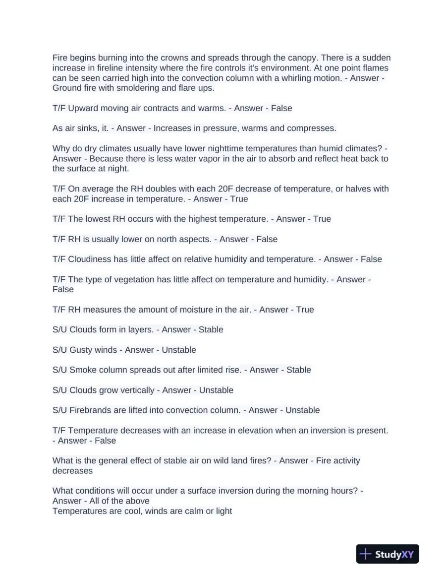 2024 S-290 Environmental science Final Exam With Answers (90 Solved Questions), page 3