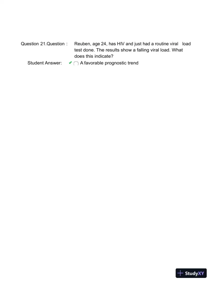 2022 NR511 Clinical Analysis Final Exam Week 8 With Answers (100 Solved Questions), page 15