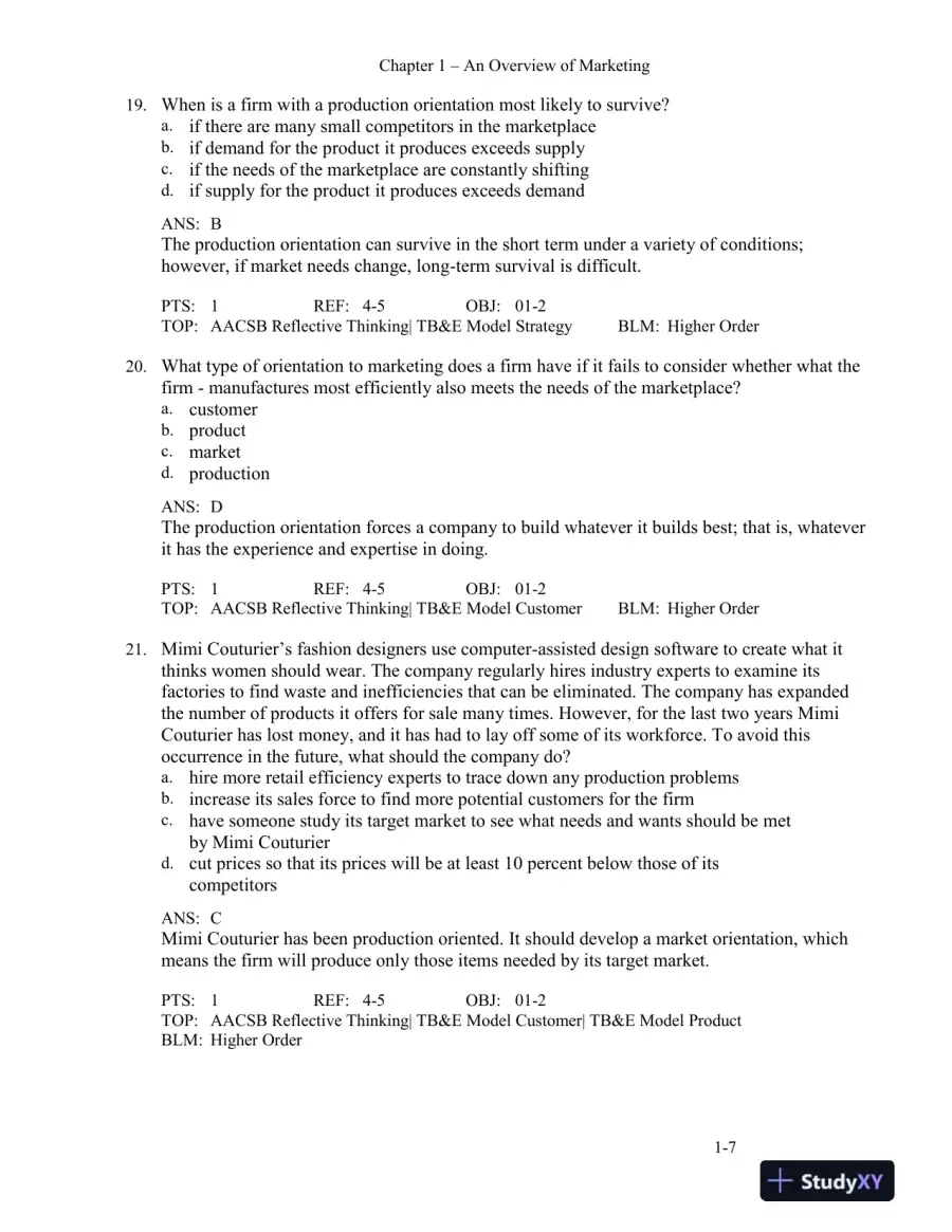 MKTG 2, Second Canadian Edition Test Bank, page 10