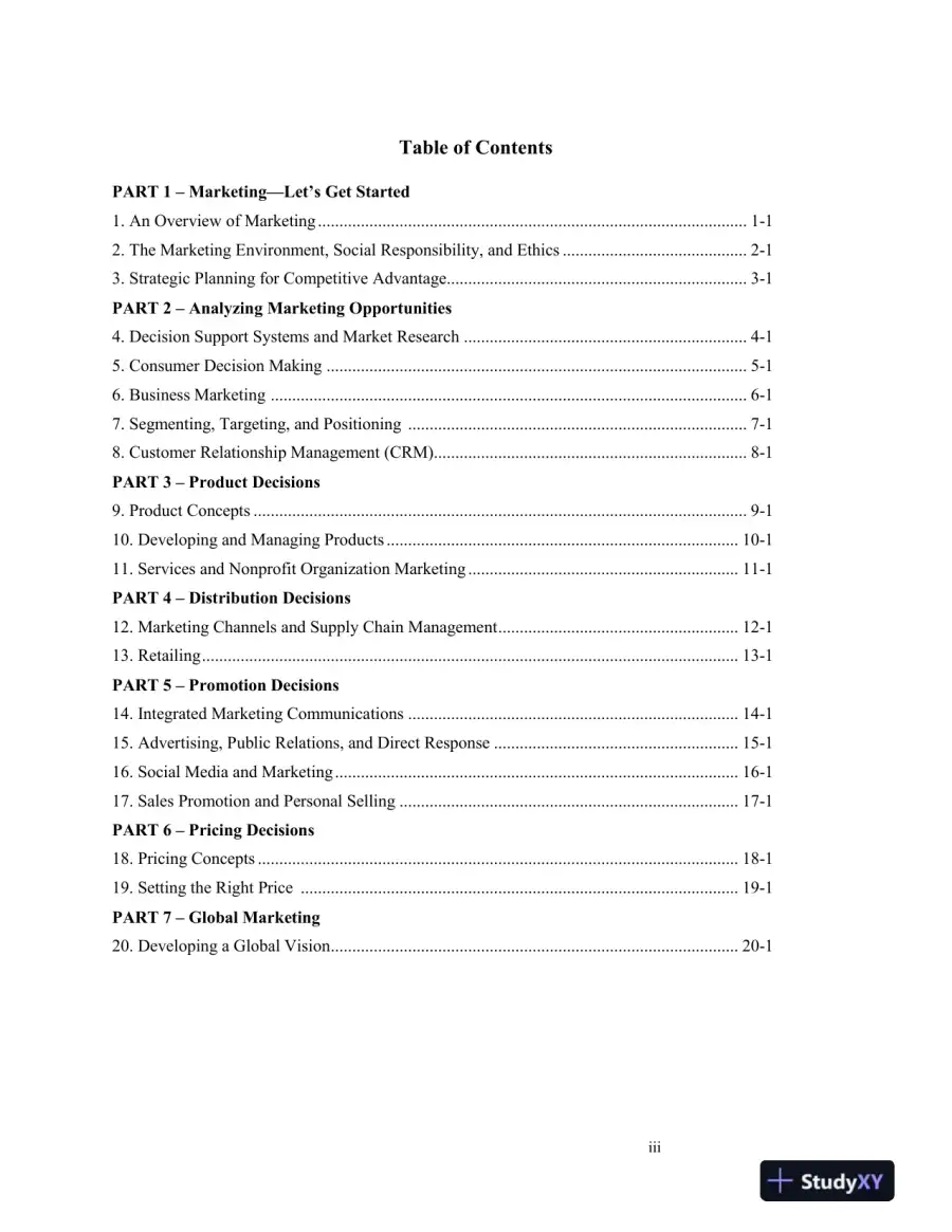 MKTG 2, Second Canadian Edition Test Bank, page 3