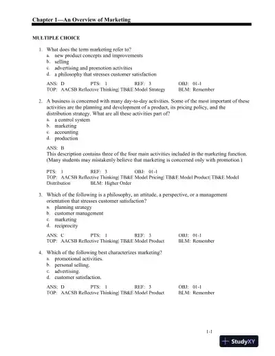 MKTG 2, Second Canadian Edition Test Bank - Page 4 preview image