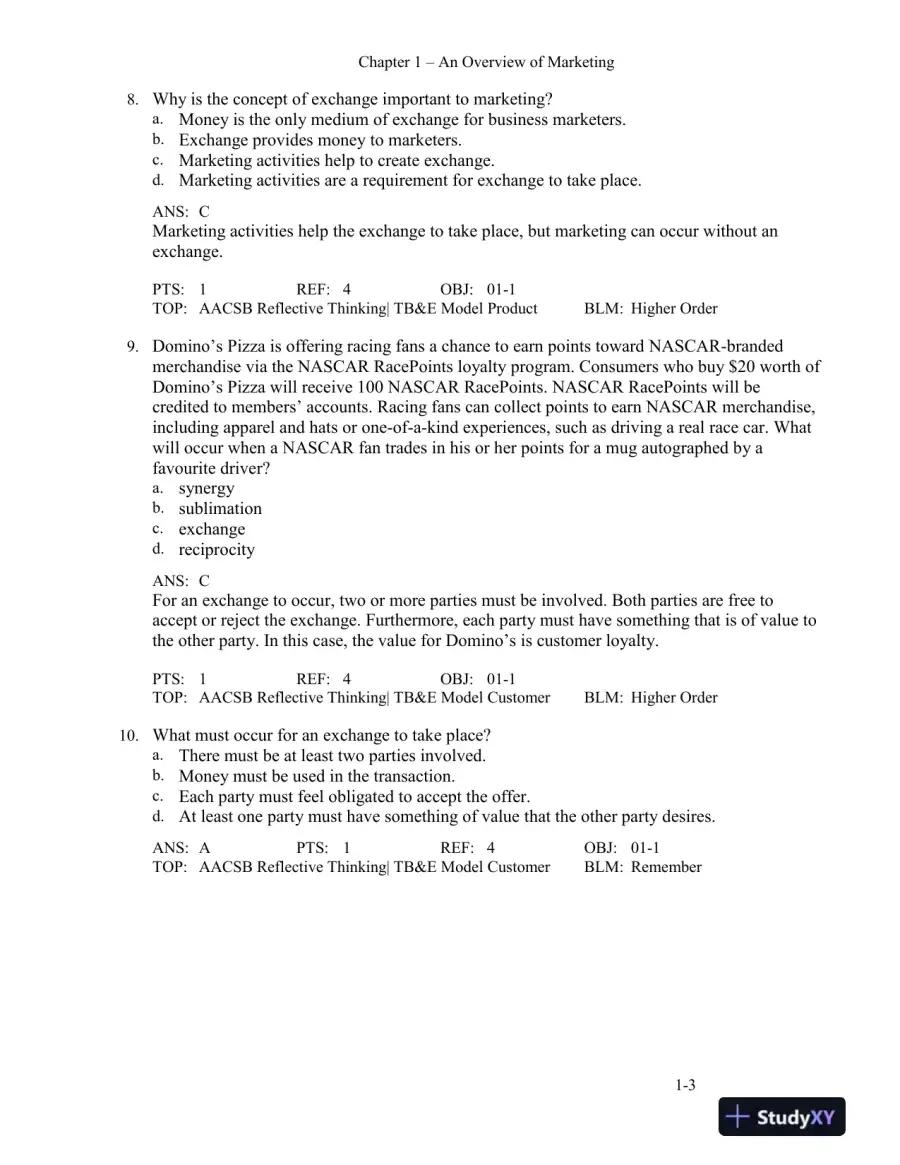 MKTG 2, Second Canadian Edition Test Bank, page 6