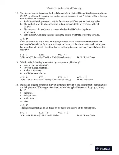 MKTG 2, Second Canadian Edition Test Bank - Page 8 preview image