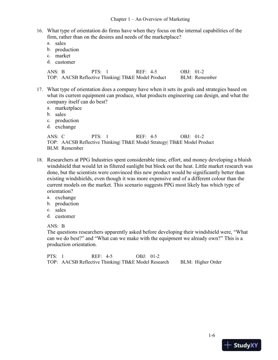 MKTG 2, Second Canadian Edition Test Bank, page 9