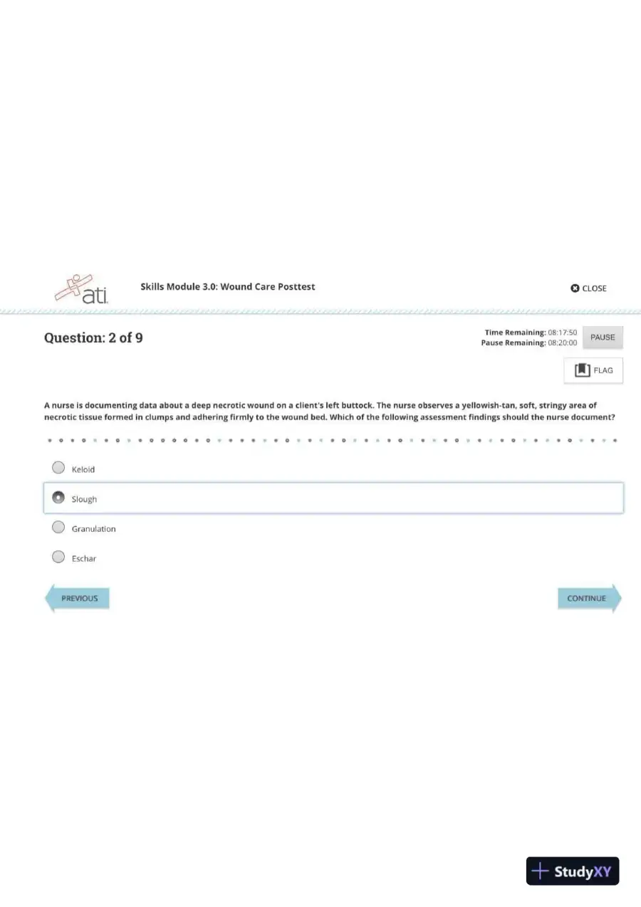 2023 ATI PN Proctored Exam with Answers (59 Solved Questions), page 3