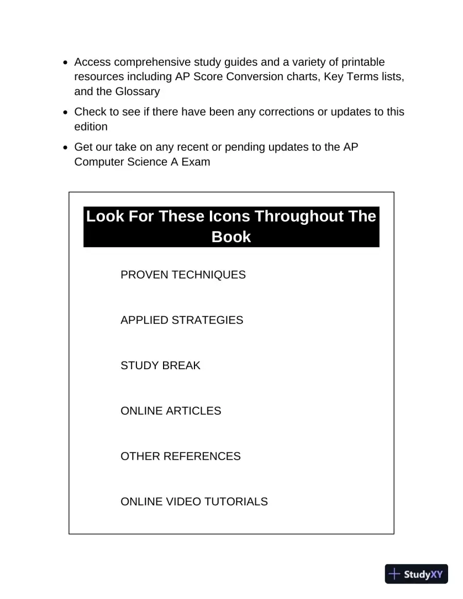 Princeton Review AP Computer Science A Prep, 2023: 4 Practice Tests + Complete Content Review (2022), page 15