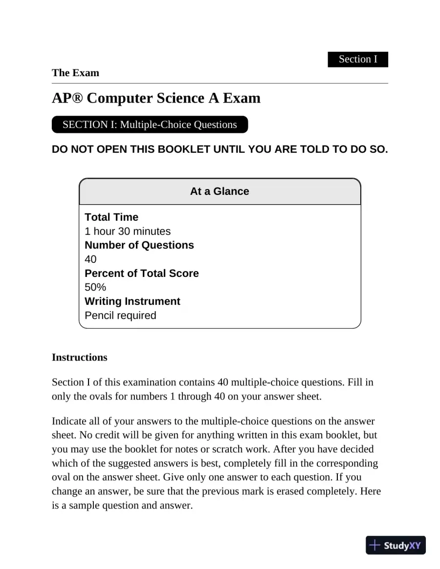 Princeton Review AP Computer Science A Prep, 2023: 4 Practice Tests + Complete Content Review (2022), page 28