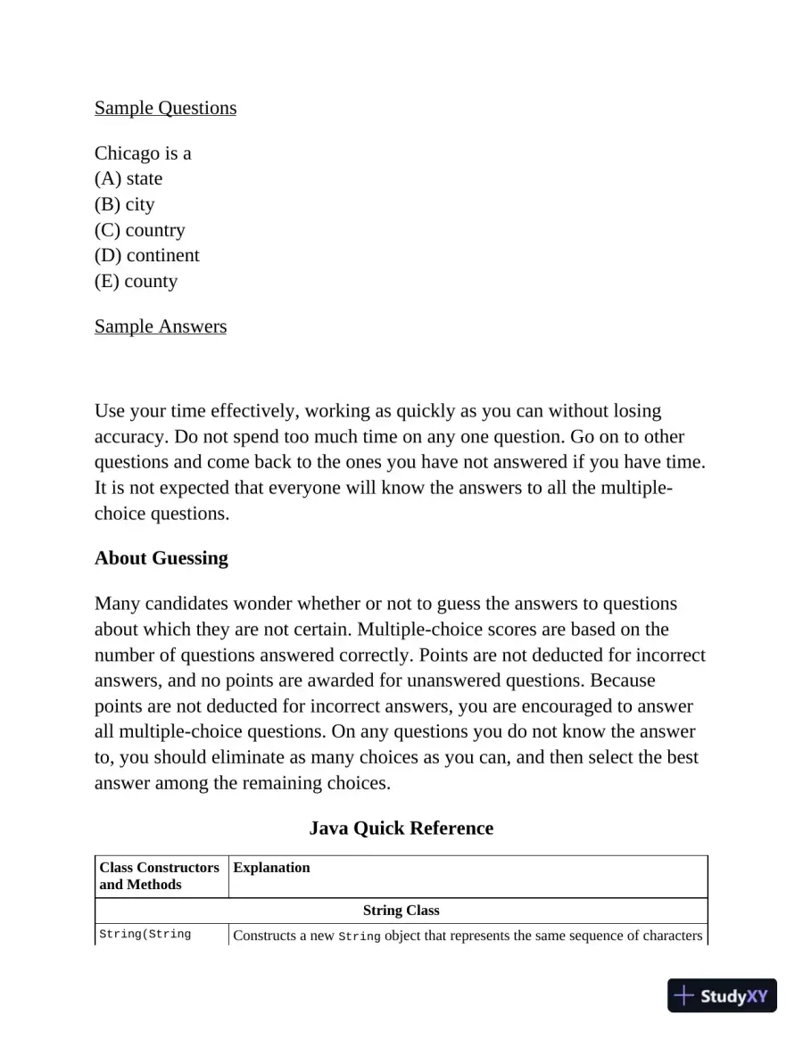 Princeton Review AP Computer Science A Prep, 2023: 4 Practice Tests + Complete Content Review (2022), page 29