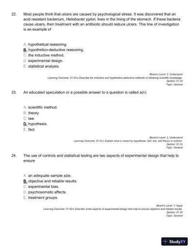 Test Bank For Anatomy and Physiology: The Unity of Form and Function 6th Edition Test Bank - Page 21 preview image