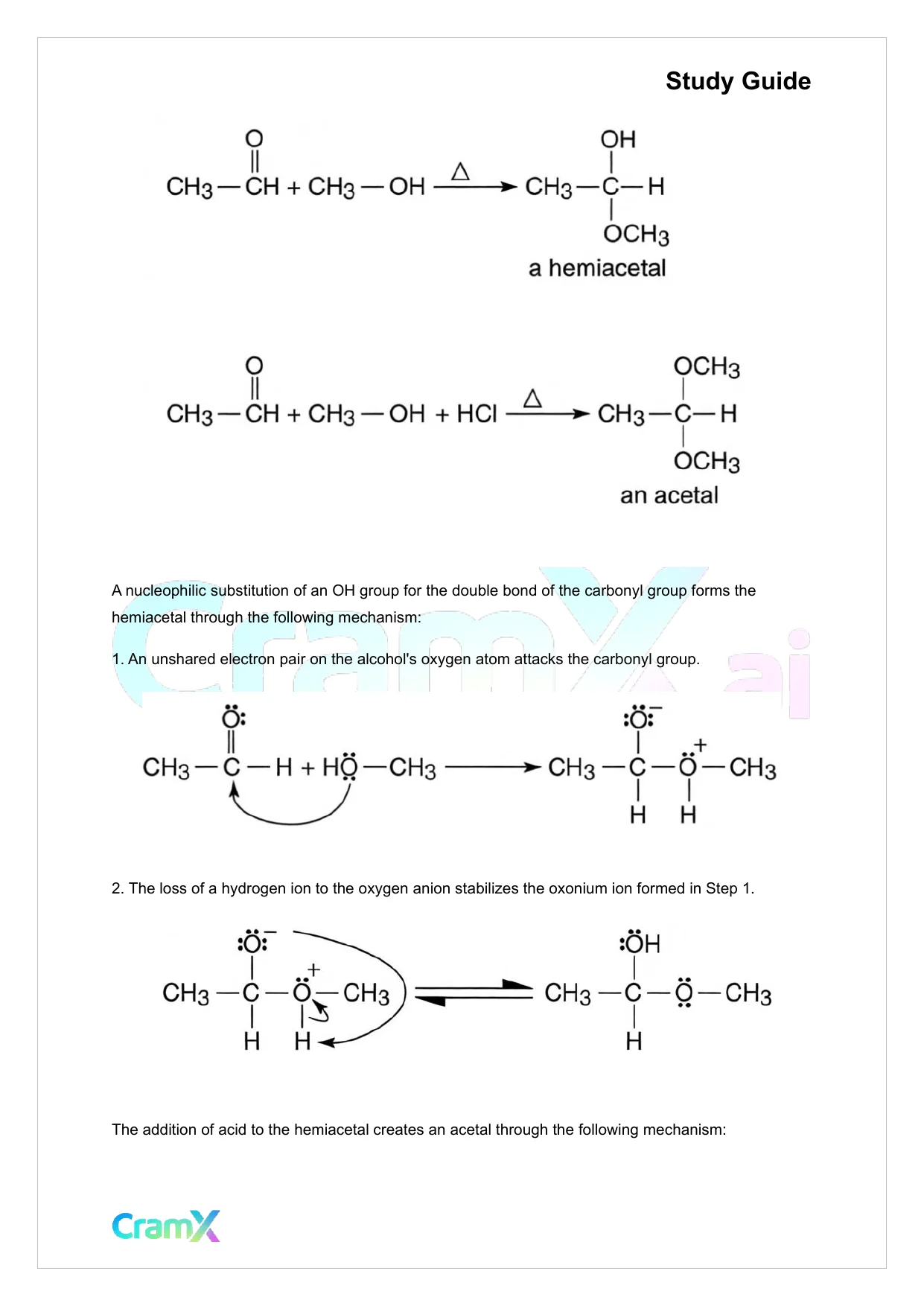 Organic Chemistry II - Aldehydes and Ketones - Page 10 preview image