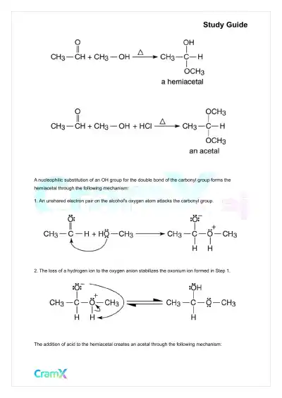 Organic Chemistry II - Aldehydes and Ketones - Page 10 preview image