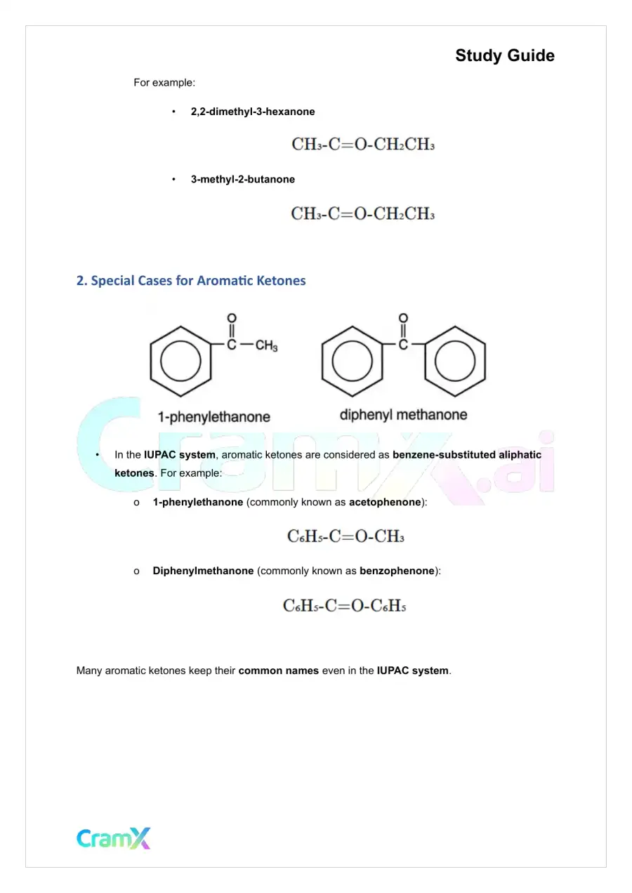 Organic Chemistry II - Aldehydes and Ketones, page 3