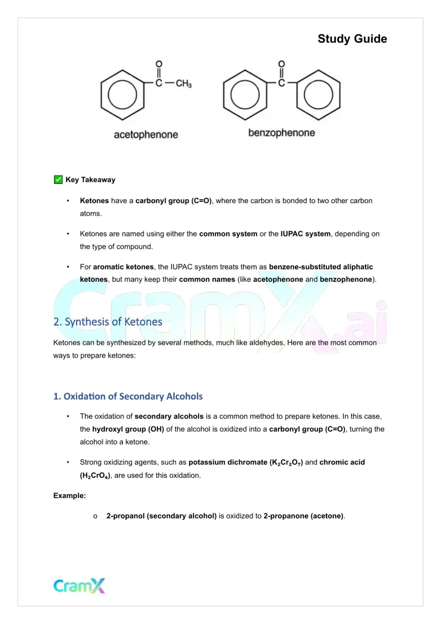 Organic Chemistry II - Aldehydes and Ketones, page 4