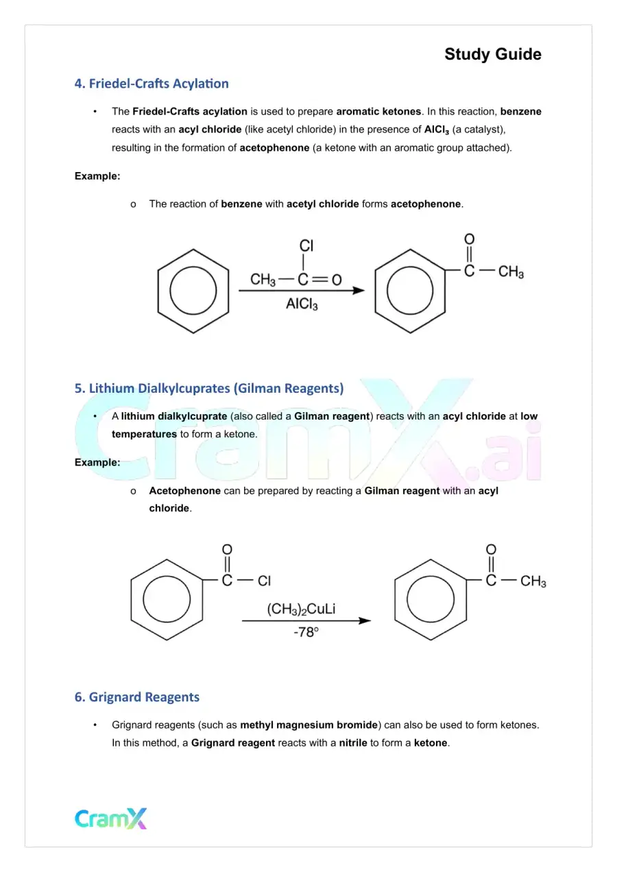 Organic Chemistry II - Aldehydes and Ketones, page 6